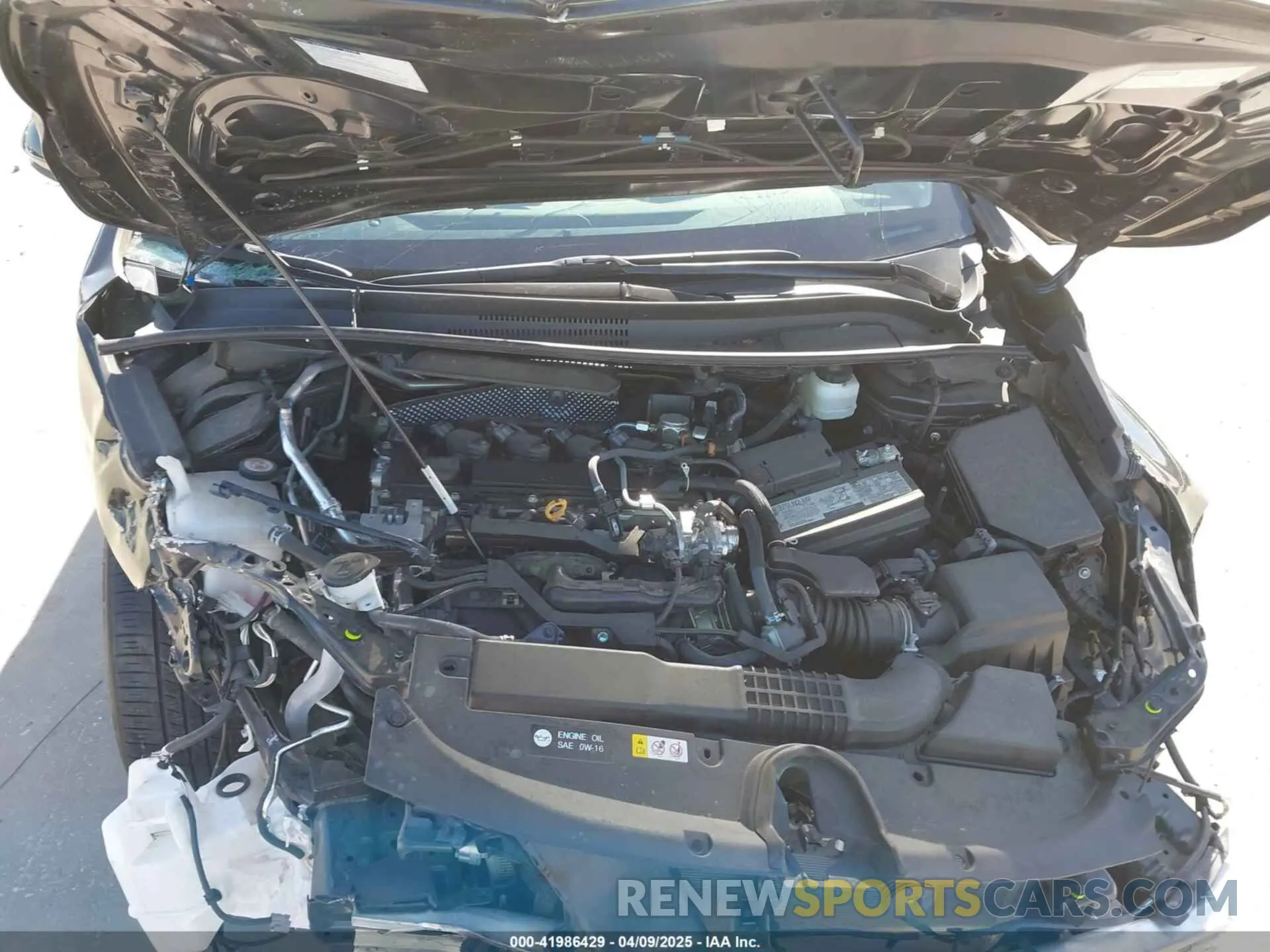 10 Photograph of a damaged car 5YFS4MCEXNP127699 TOYOTA COROLLA 2022
