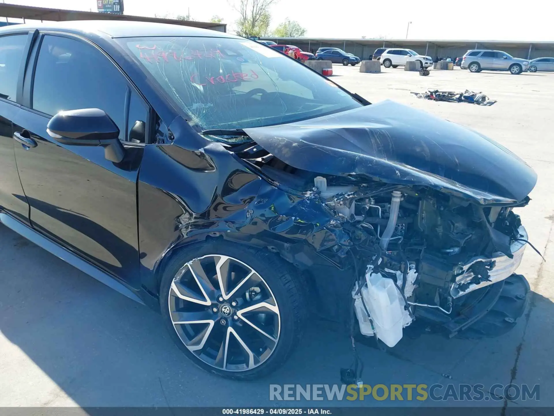 6 Photograph of a damaged car 5YFS4MCEXNP127699 TOYOTA COROLLA 2022