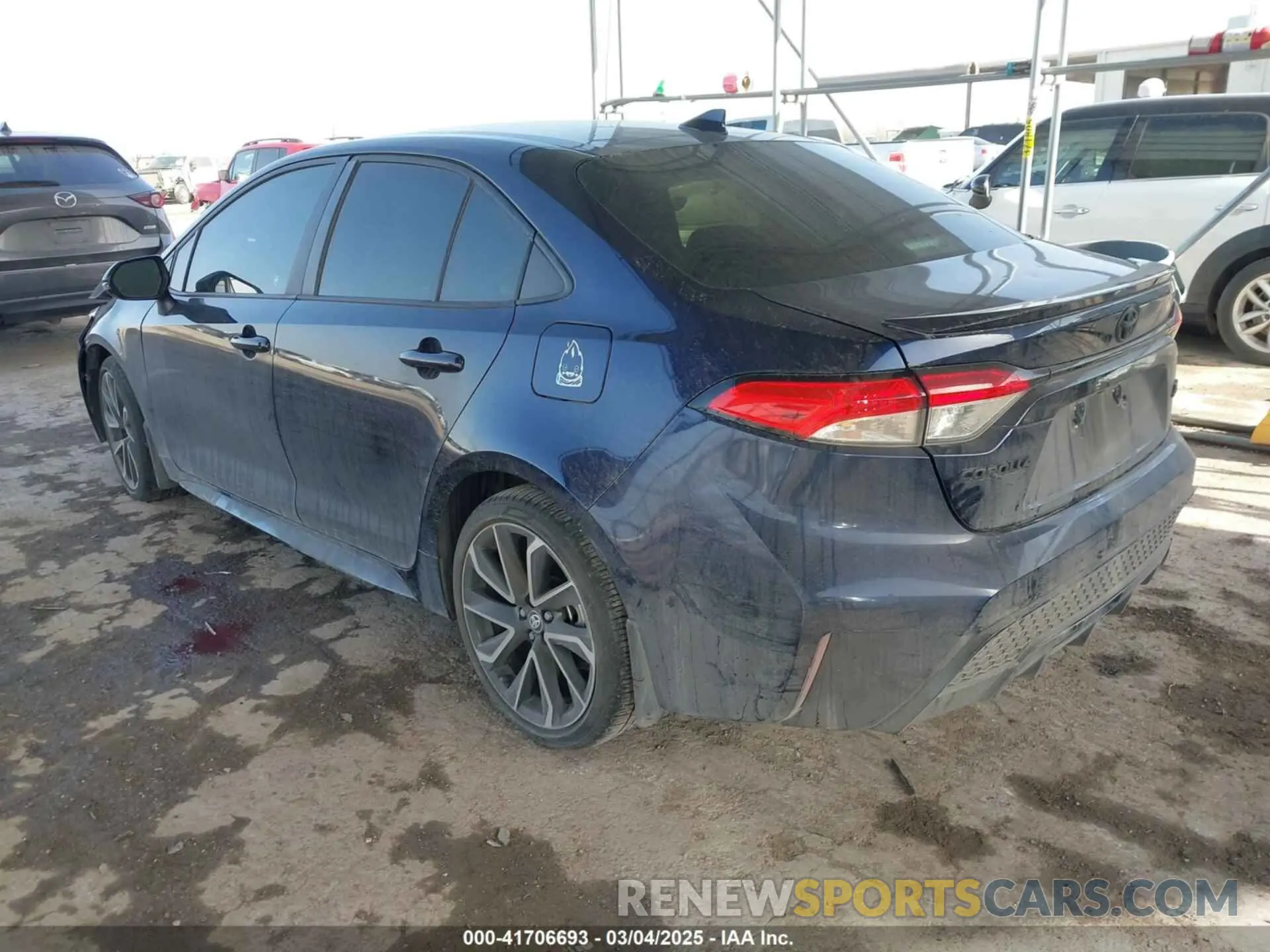 3 Photograph of a damaged car 5YFS4MCEXNP130506 TOYOTA COROLLA 2022