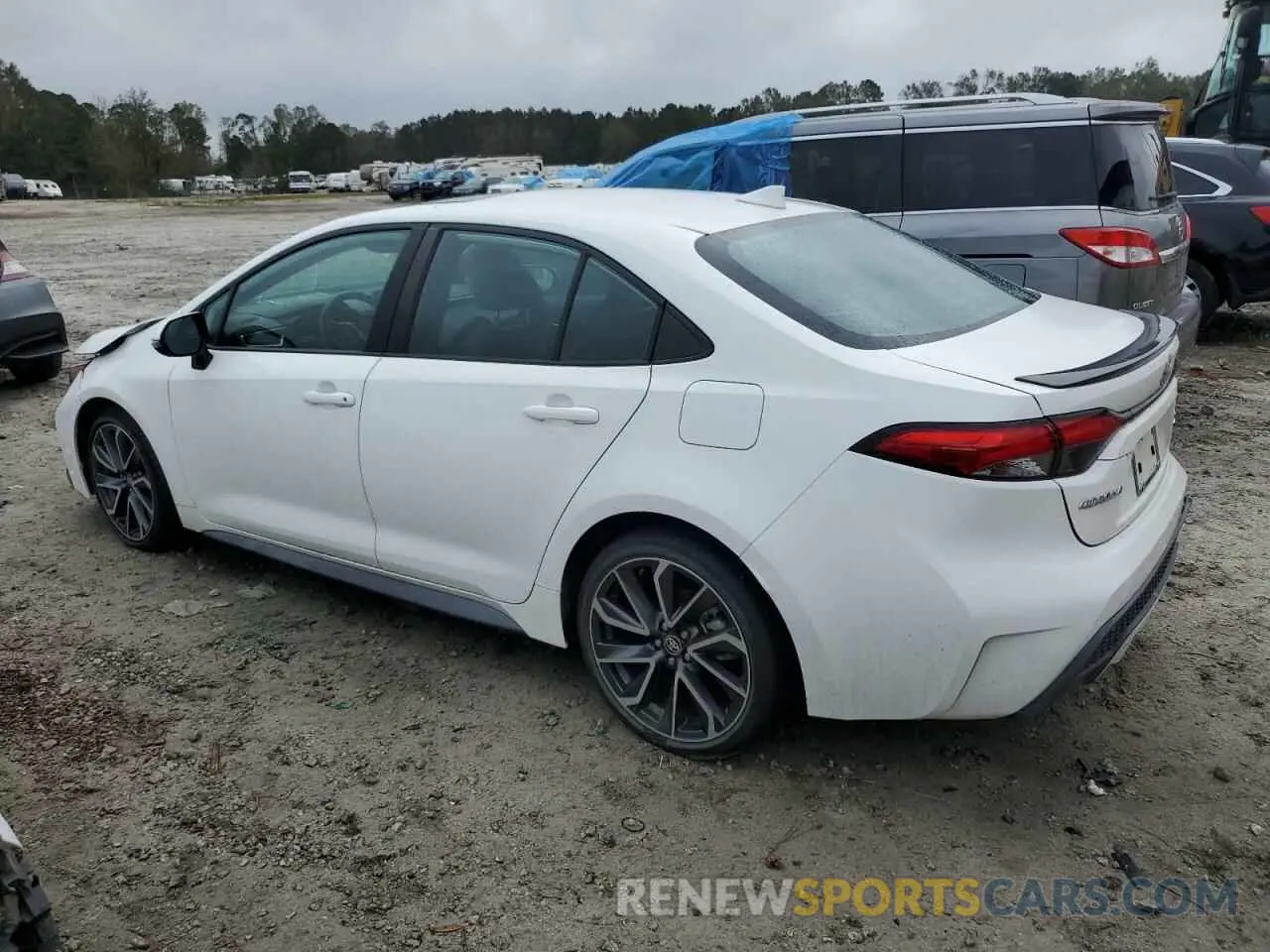 2 Photograph of a damaged car 5YFT4MCE0NP132284 TOYOTA COROLLA 2022
