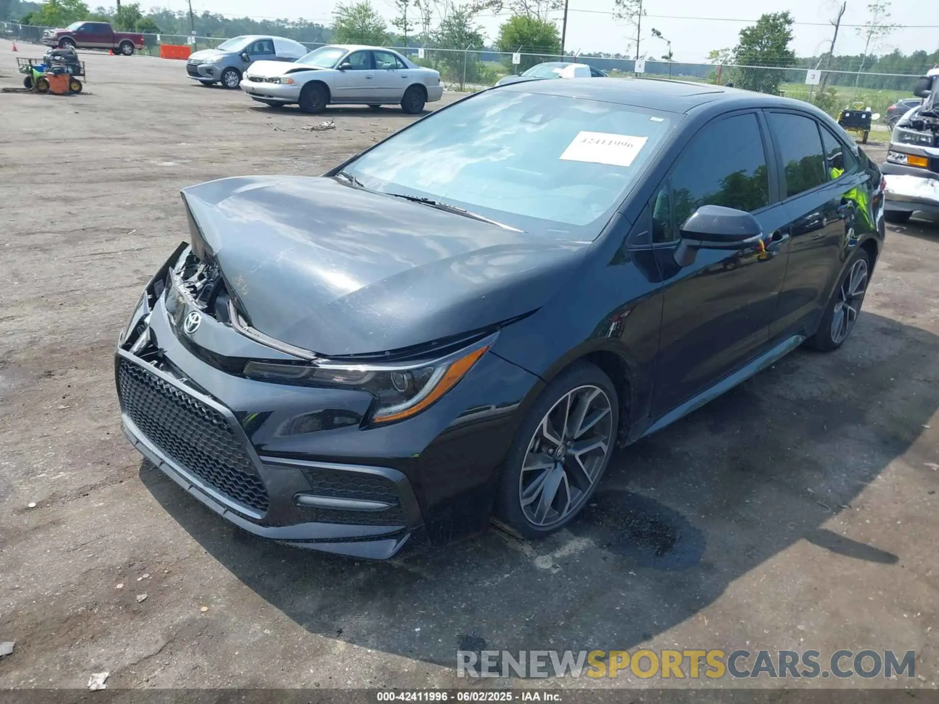 2 Photograph of a damaged car 5YFT4MCE3NP127970 TOYOTA COROLLA 2022
