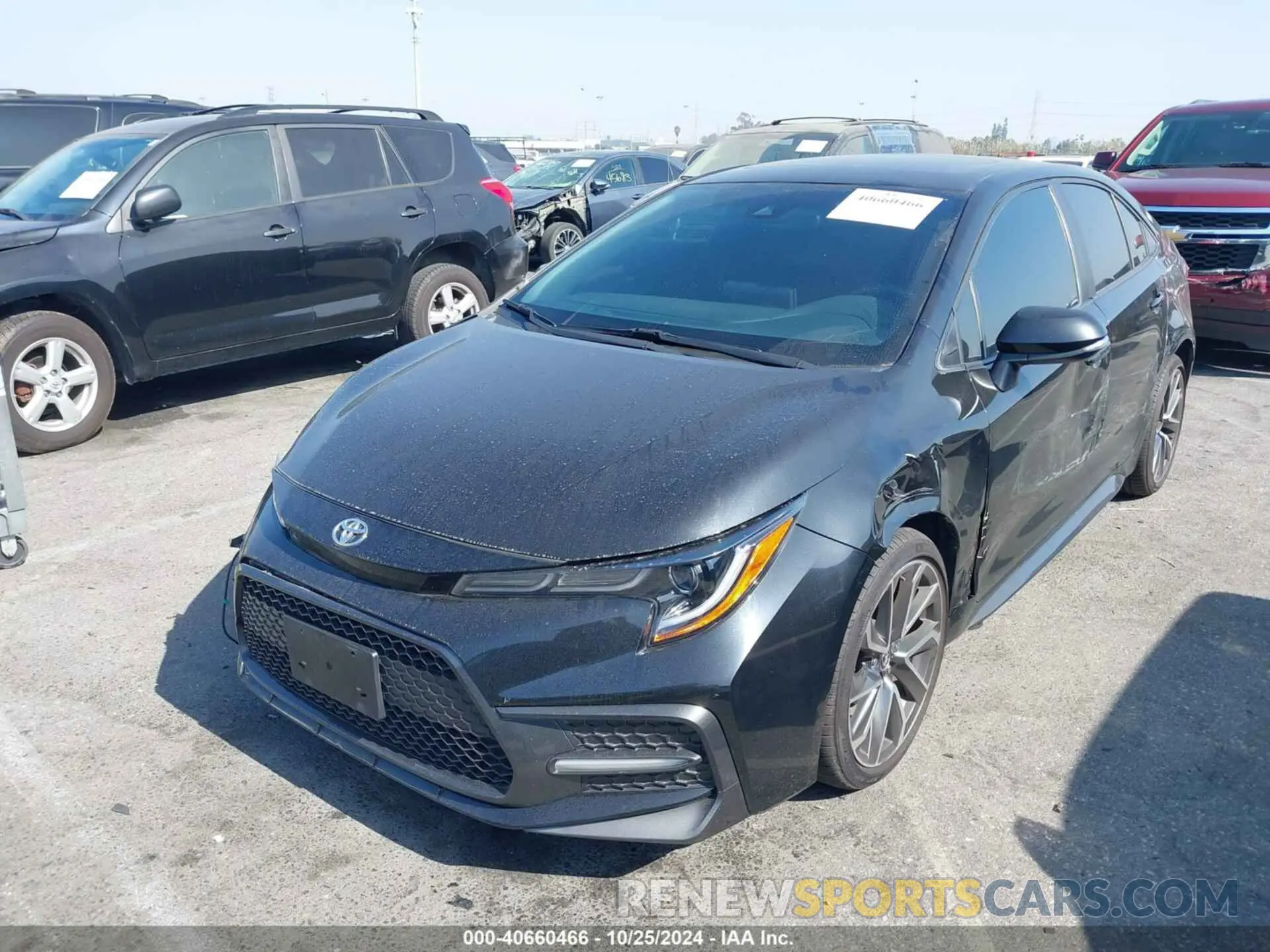 2 Photograph of a damaged car 5YFT4MCE5NP098326 TOYOTA COROLLA 2022
