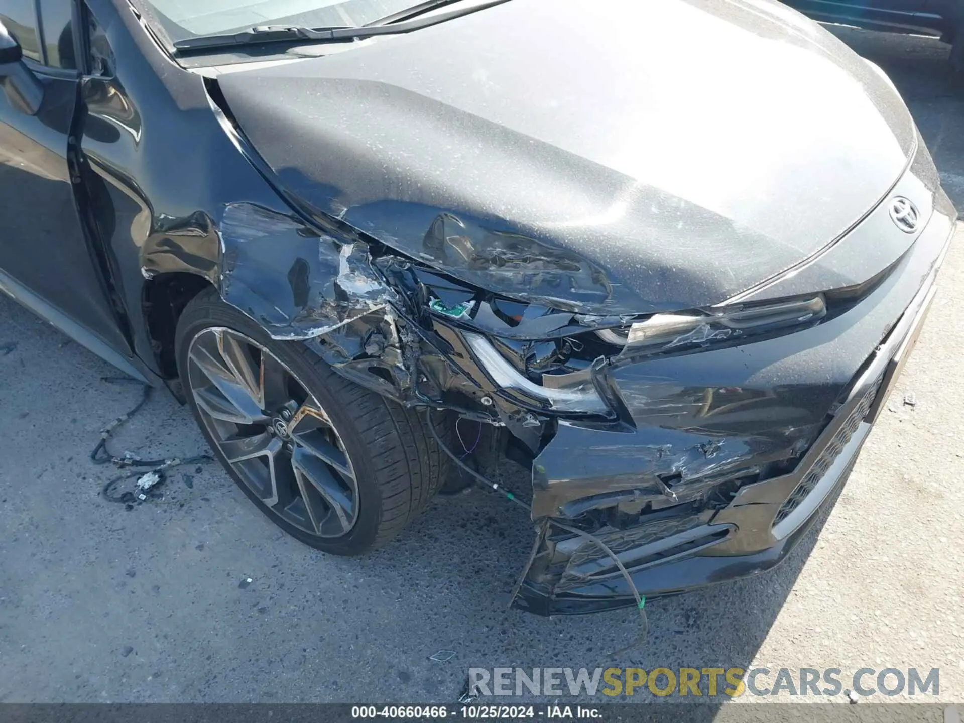 6 Photograph of a damaged car 5YFT4MCE5NP098326 TOYOTA COROLLA 2022