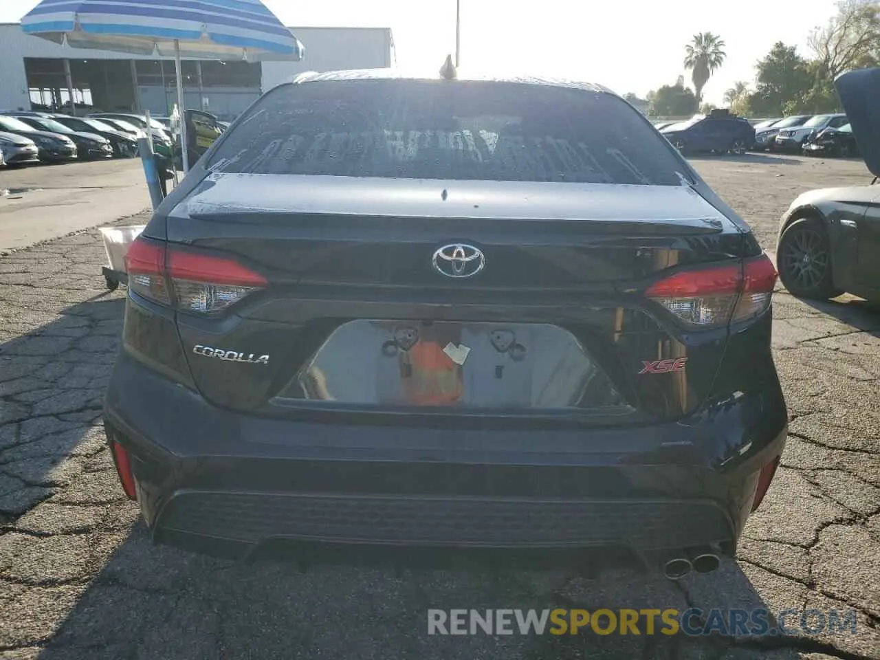 6 Photograph of a damaged car 5YFT4MCE5NP128781 TOYOTA COROLLA 2022