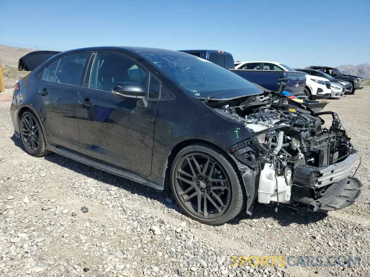 4 Photograph of a damaged car 5YFT4MCE6NP113190 TOYOTA COROLLA 2022