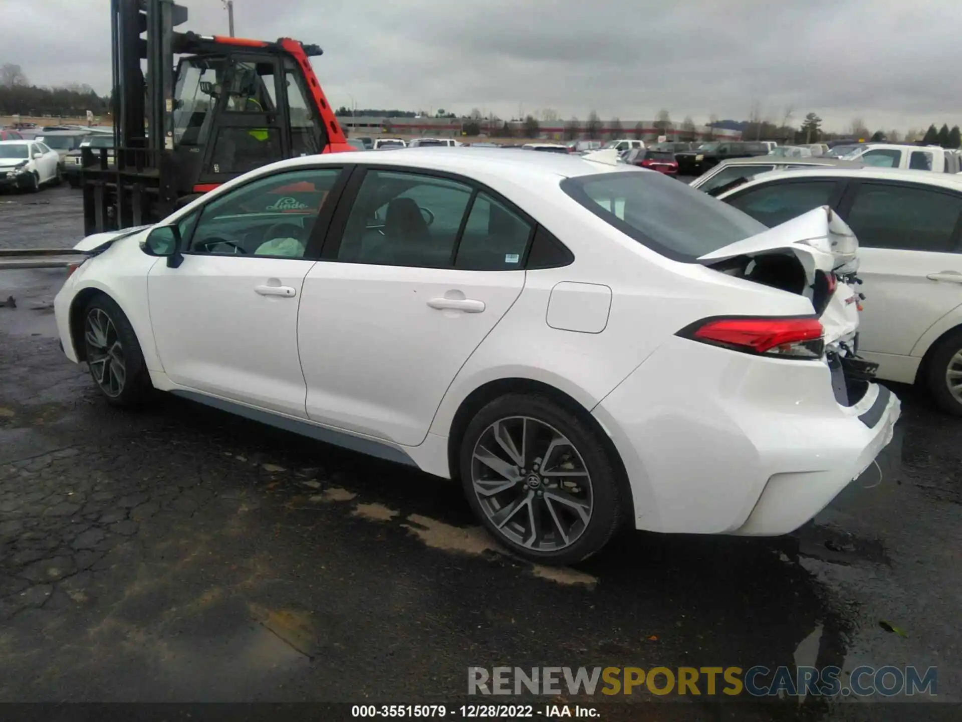 3 Photograph of a damaged car 5YFT4MCE7NP098652 TOYOTA COROLLA 2022