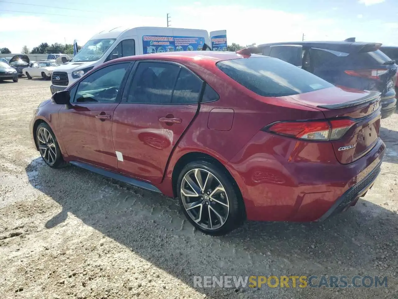 2 Photograph of a damaged car 5YFT4MCE8NP119654 TOYOTA COROLLA 2022