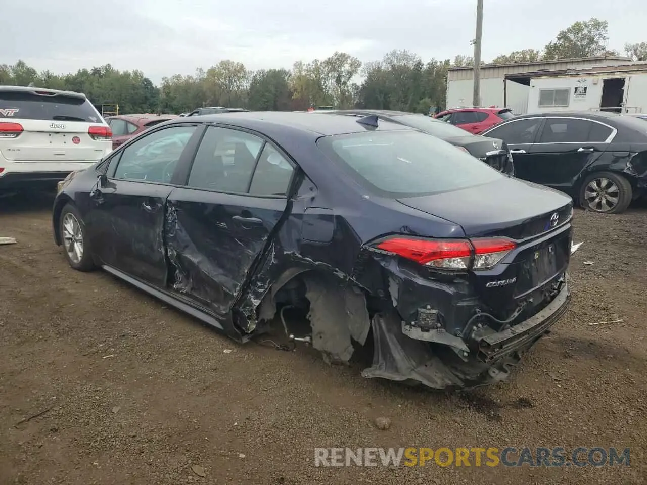 2 Photograph of a damaged car 5YFVPMAE2NP297482 TOYOTA COROLLA 2022