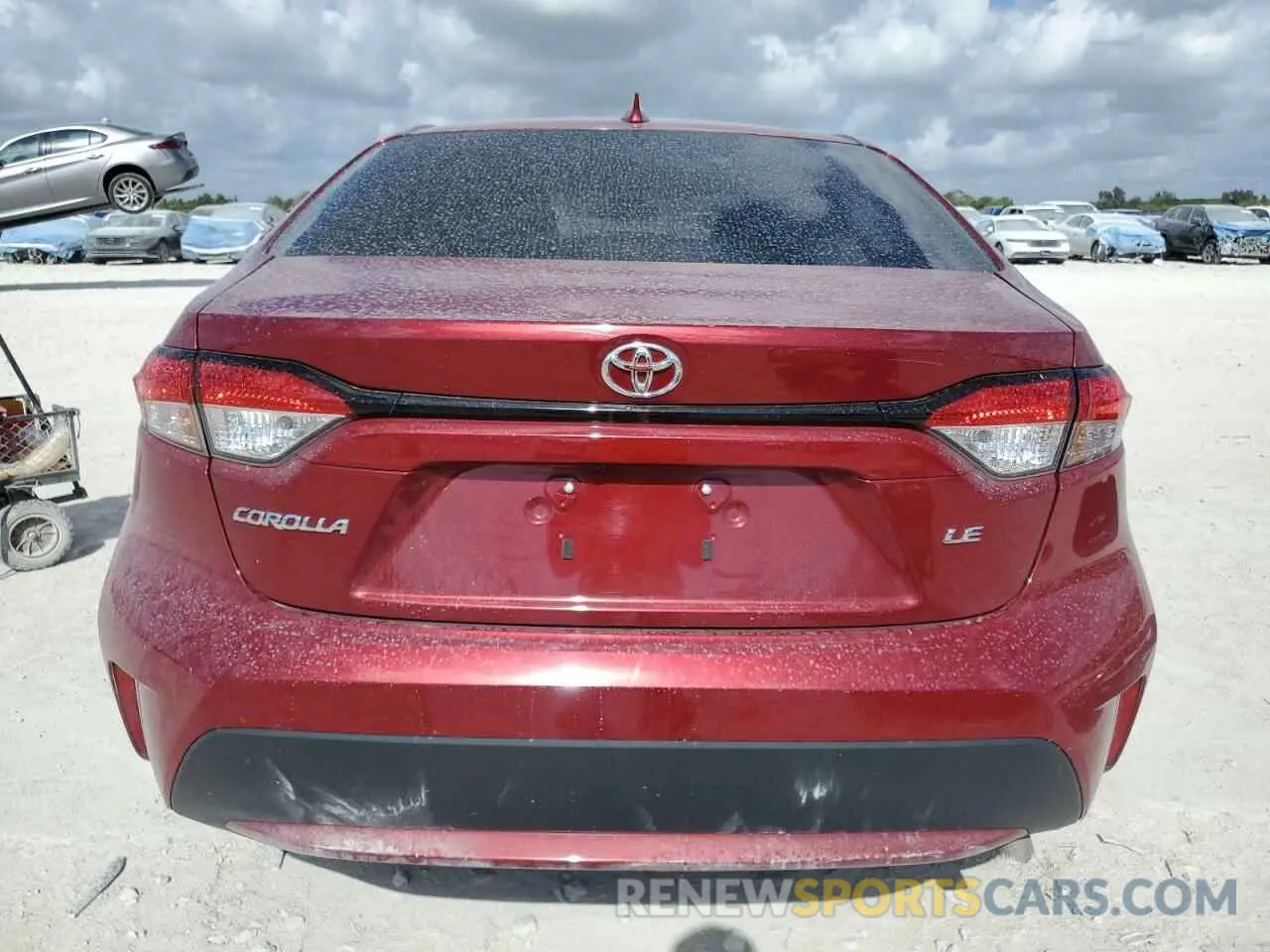 6 Photograph of a damaged car 5YFVPMAE2NP318959 TOYOTA COROLLA 2022
