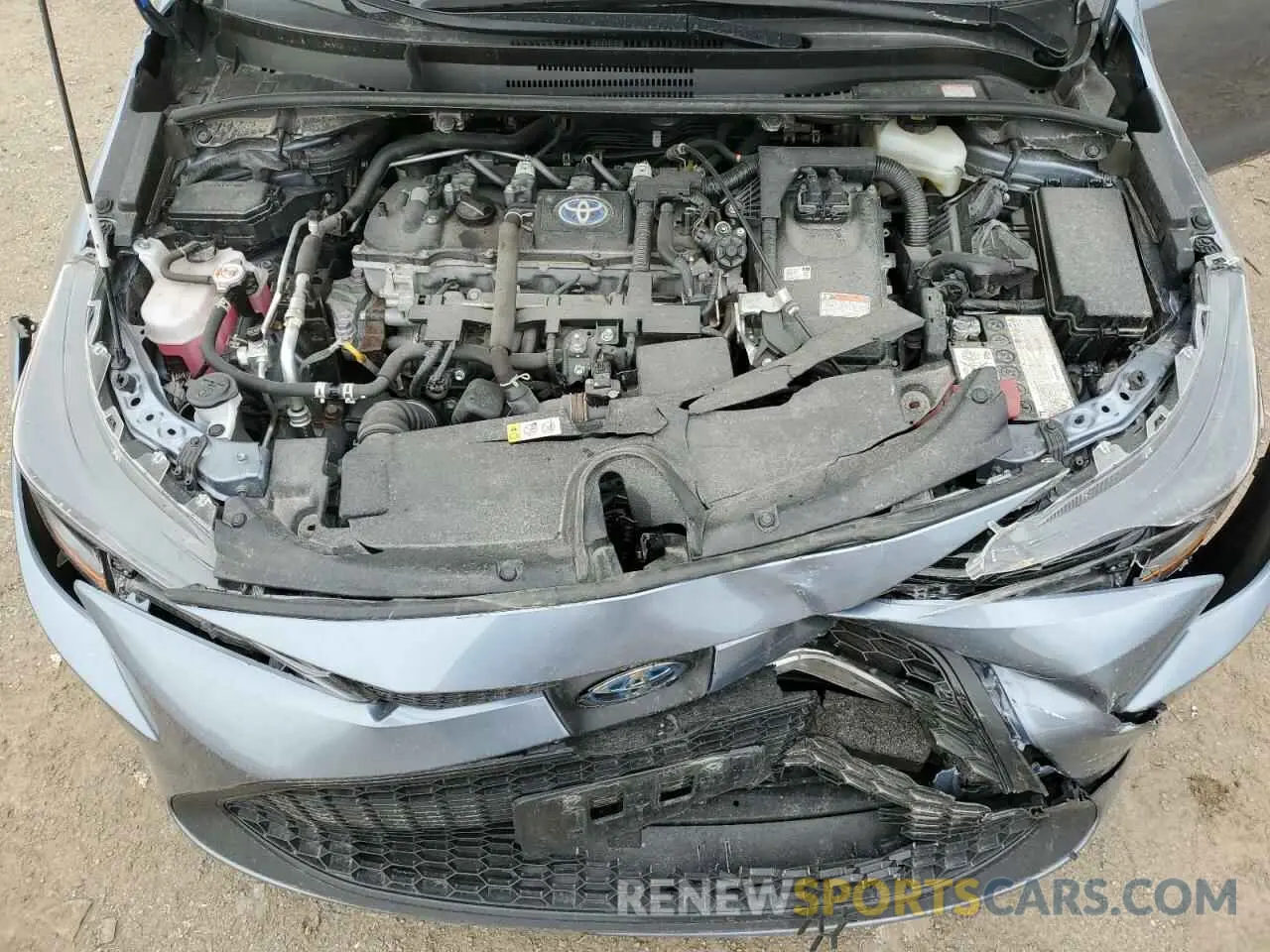 11 Photograph of a damaged car JTDBAMDE8NJ037172 TOYOTA COROLLA 2022