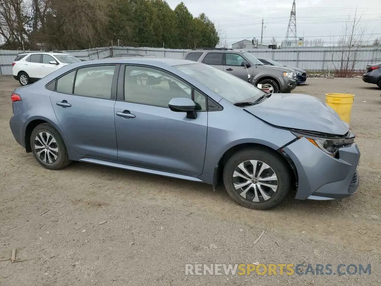 4 Photograph of a damaged car JTDBAMDE8NJ037172 TOYOTA COROLLA 2022