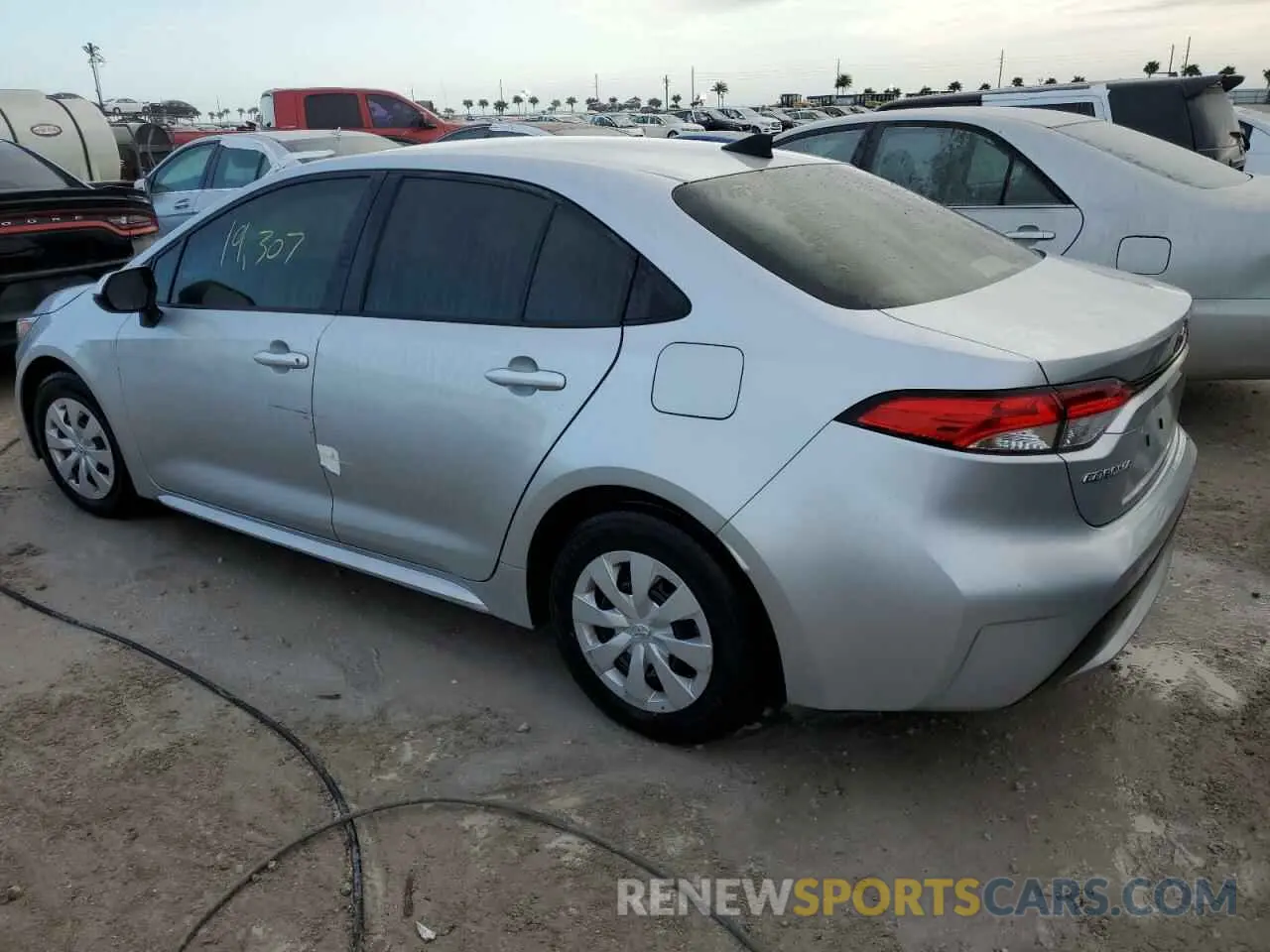 2 Photograph of a damaged car JTDDPMAE2N3015796 TOYOTA COROLLA 2022