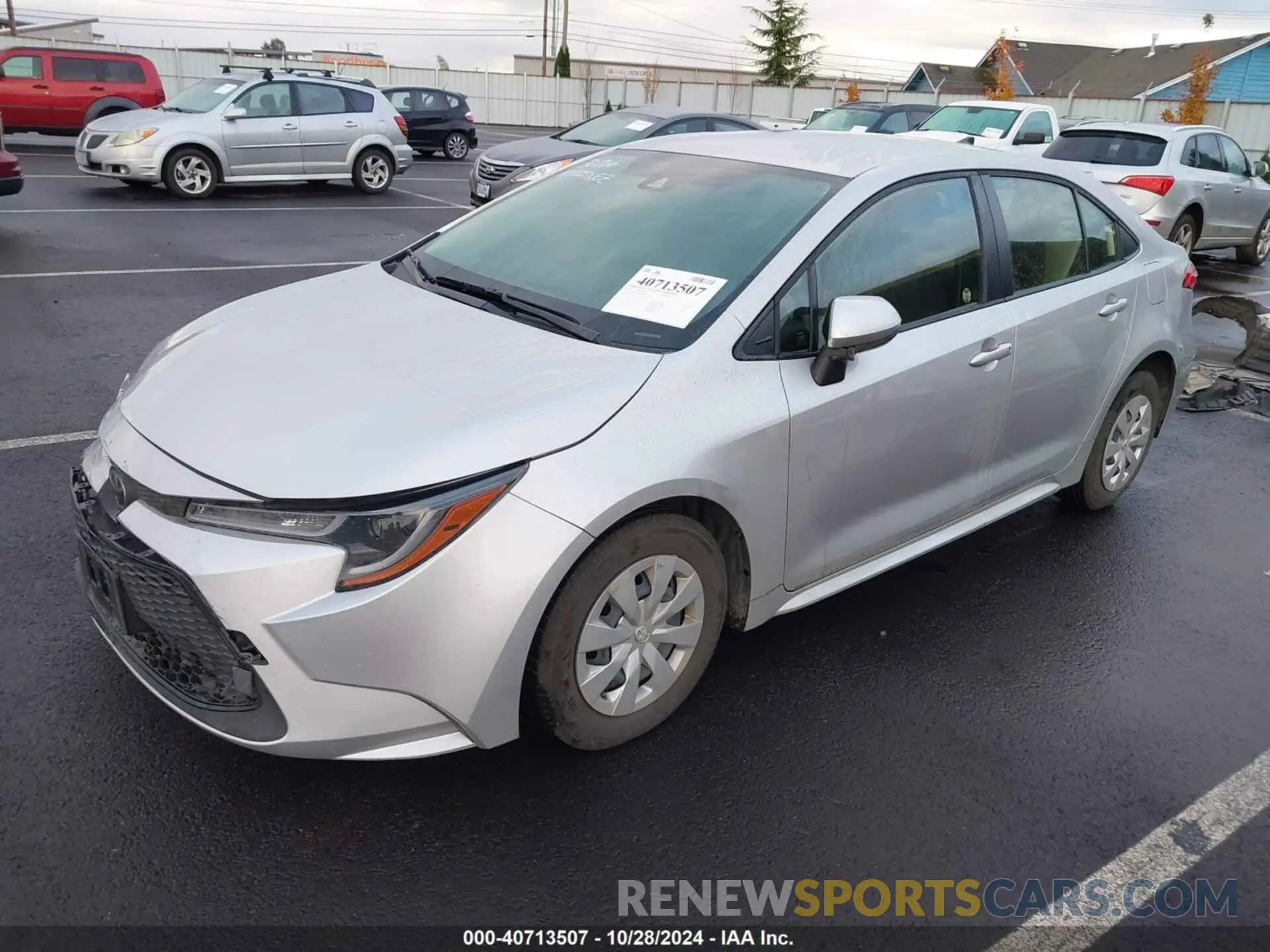 2 Photograph of a damaged car JTDDPMAE4NJ223609 TOYOTA COROLLA 2022