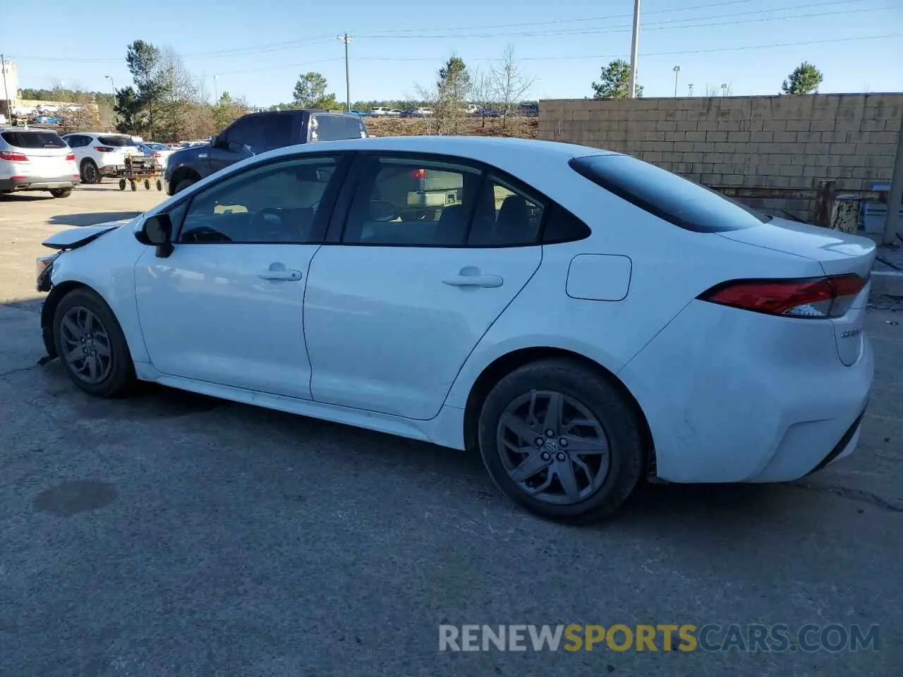 2 Photograph of a damaged car JTDDPMAE8N3001787 TOYOTA COROLLA 2022