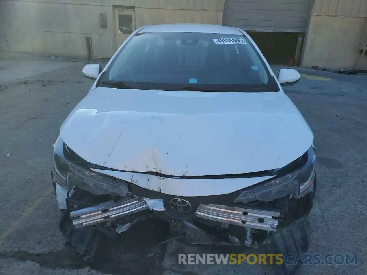 5 Photograph of a damaged car JTDDPMAE8N3001787 TOYOTA COROLLA 2022
