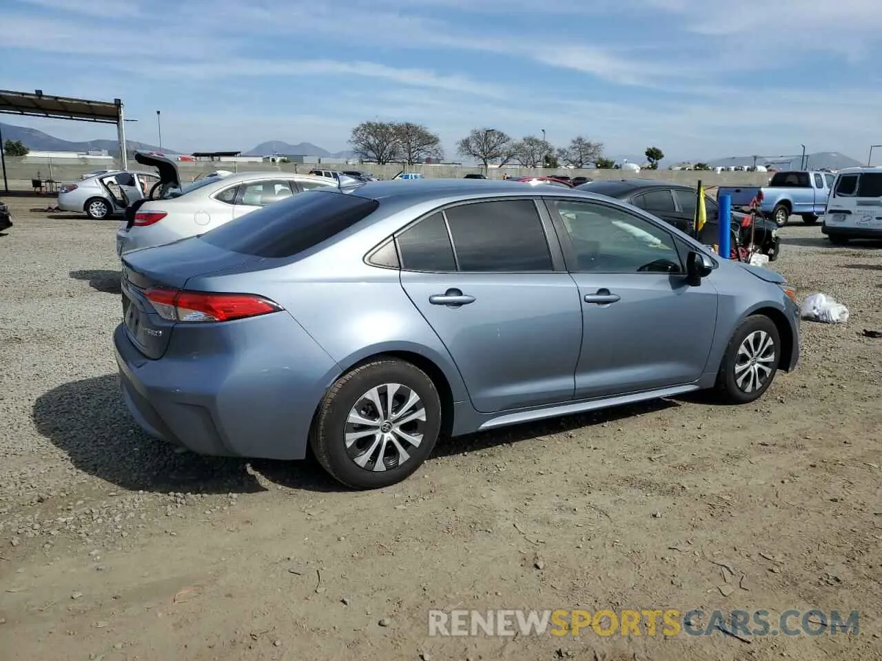 3 Photograph of a damaged car JTDEAMDE0N3003048 TOYOTA COROLLA 2022