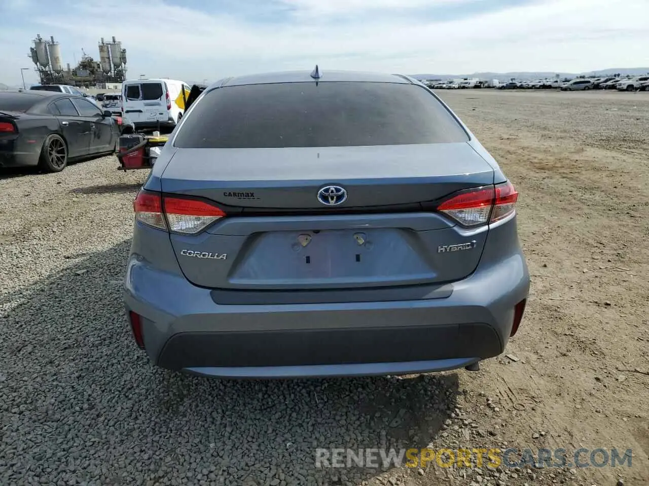 6 Photograph of a damaged car JTDEAMDE0N3003048 TOYOTA COROLLA 2022