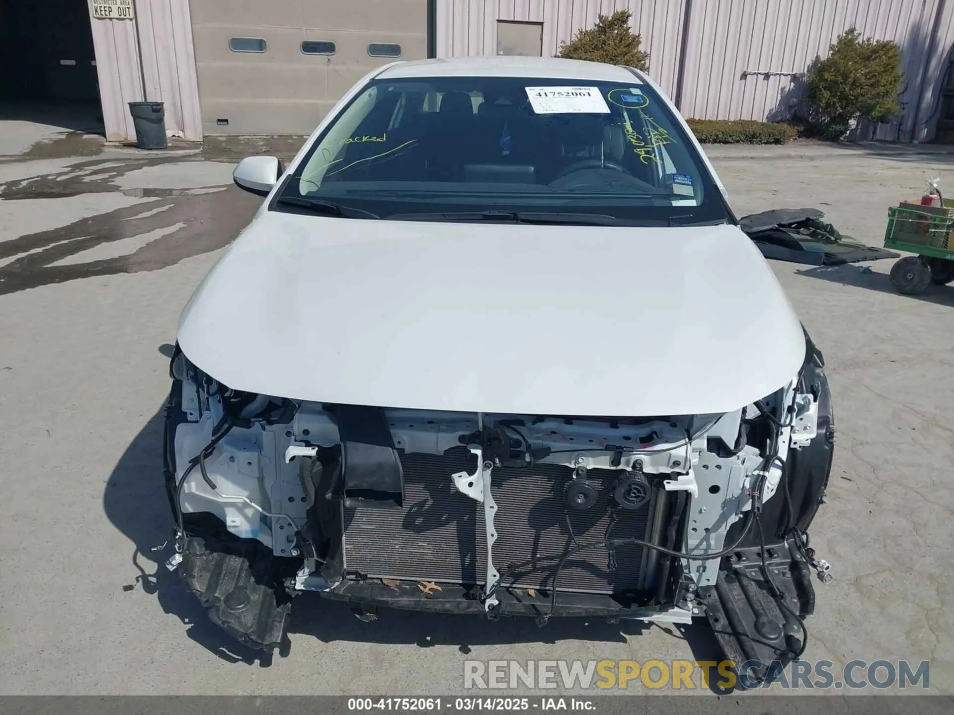 13 Photograph of a damaged car JTDEAMDE0N3007875 TOYOTA COROLLA 2022