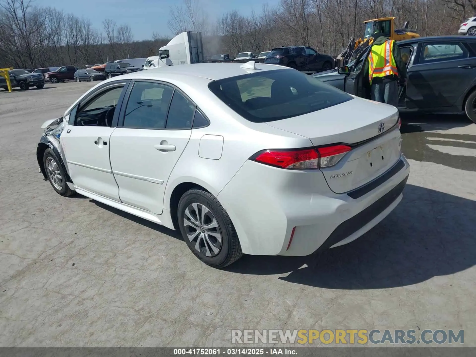 3 Photograph of a damaged car JTDEAMDE0N3007875 TOYOTA COROLLA 2022