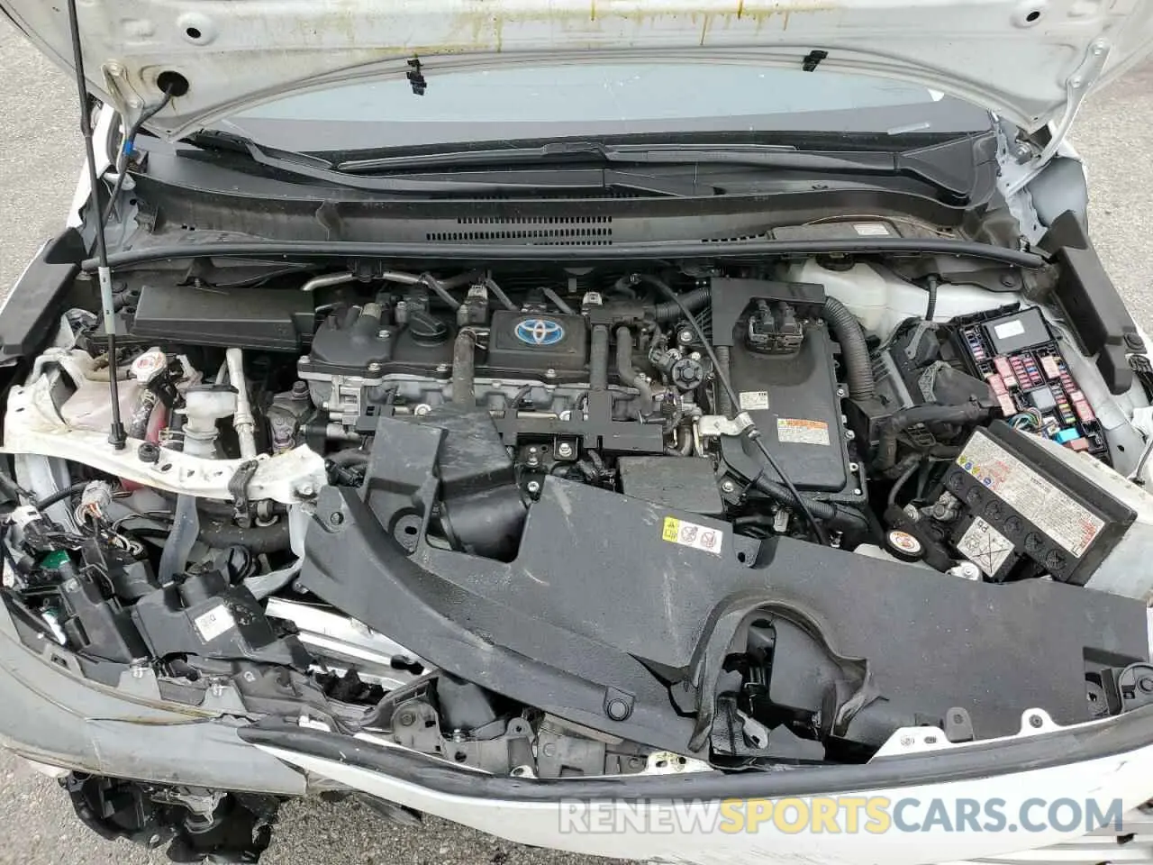 12 Photograph of a damaged car JTDEAMDE0N3008363 TOYOTA COROLLA 2022