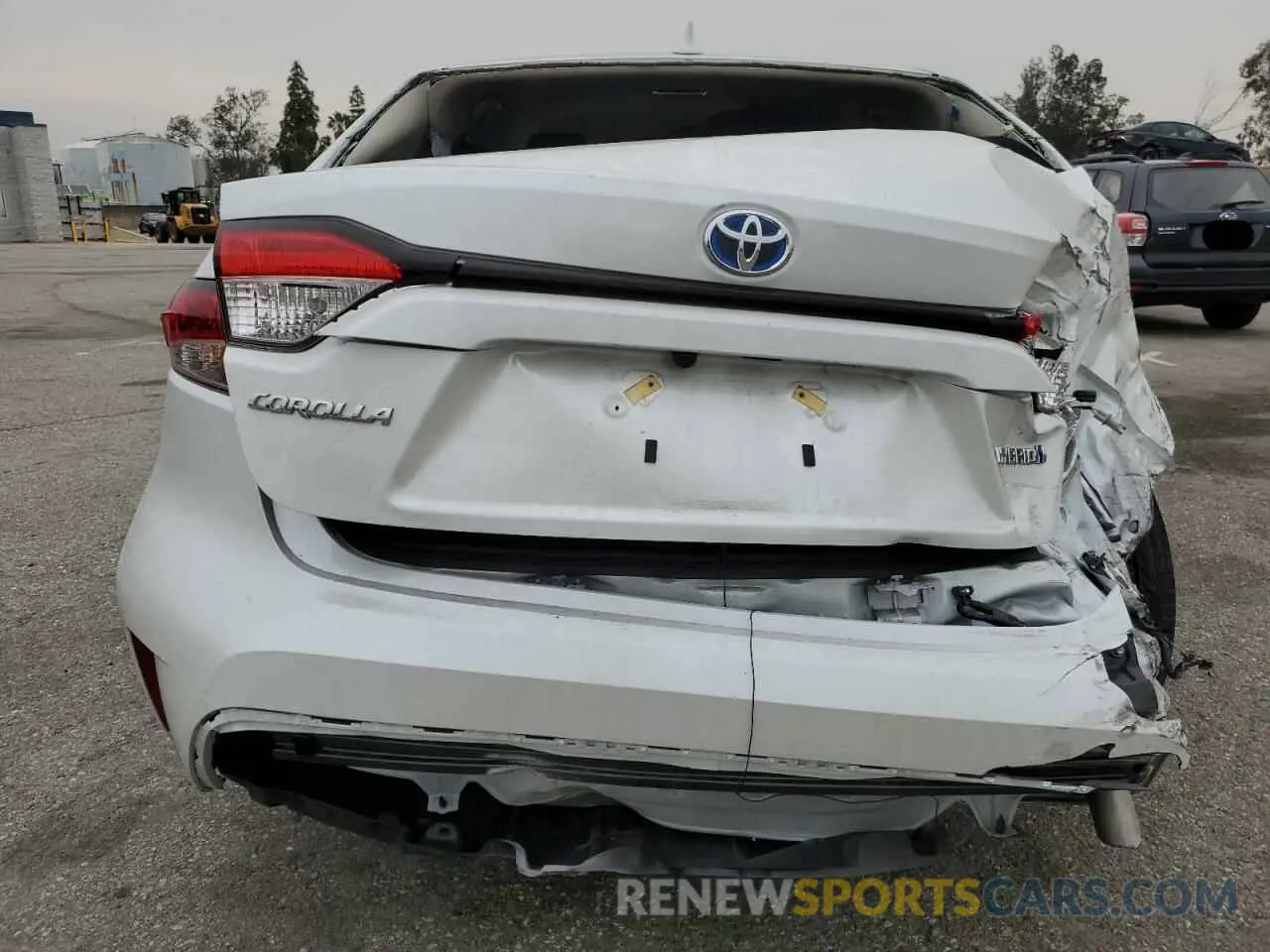6 Photograph of a damaged car JTDEAMDE0N3008363 TOYOTA COROLLA 2022