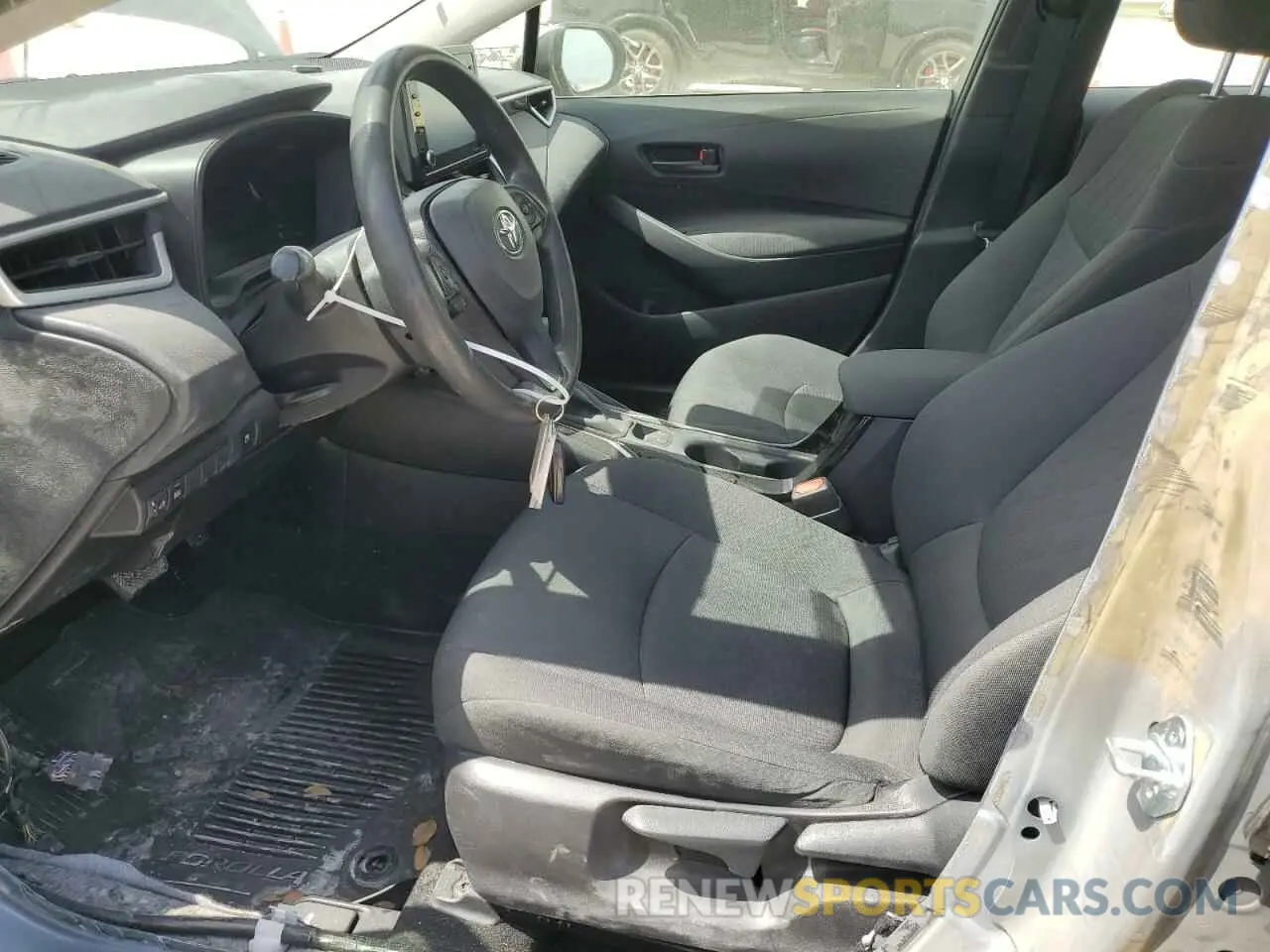 7 Photograph of a damaged car JTDEAMDE0N3008380 TOYOTA COROLLA 2022
