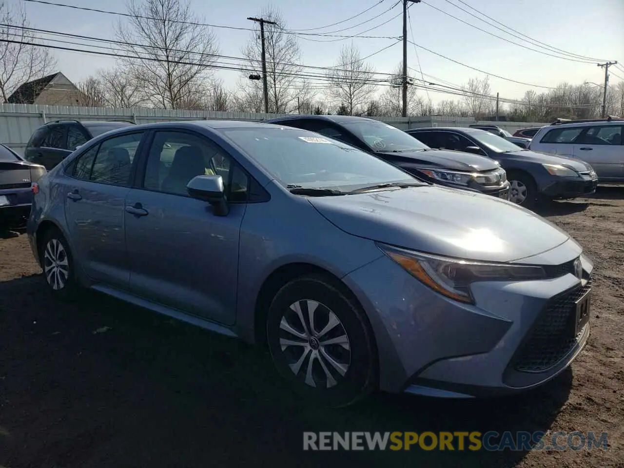 4 Photograph of a damaged car JTDEAMDE0N3009528 TOYOTA COROLLA 2022