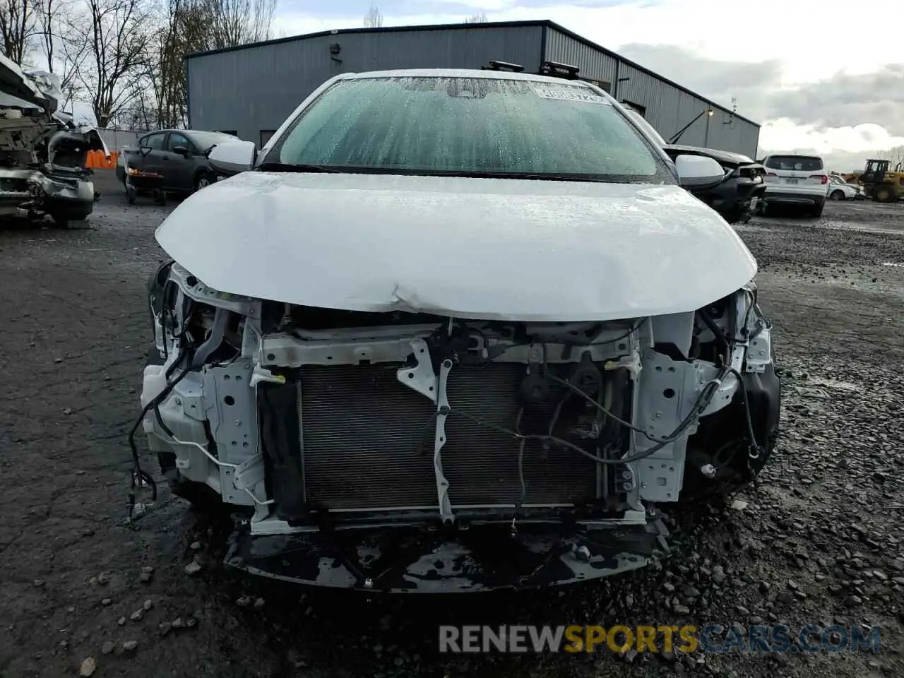 5 Photograph of a damaged car JTDEAMDE0N3014003 TOYOTA COROLLA 2022