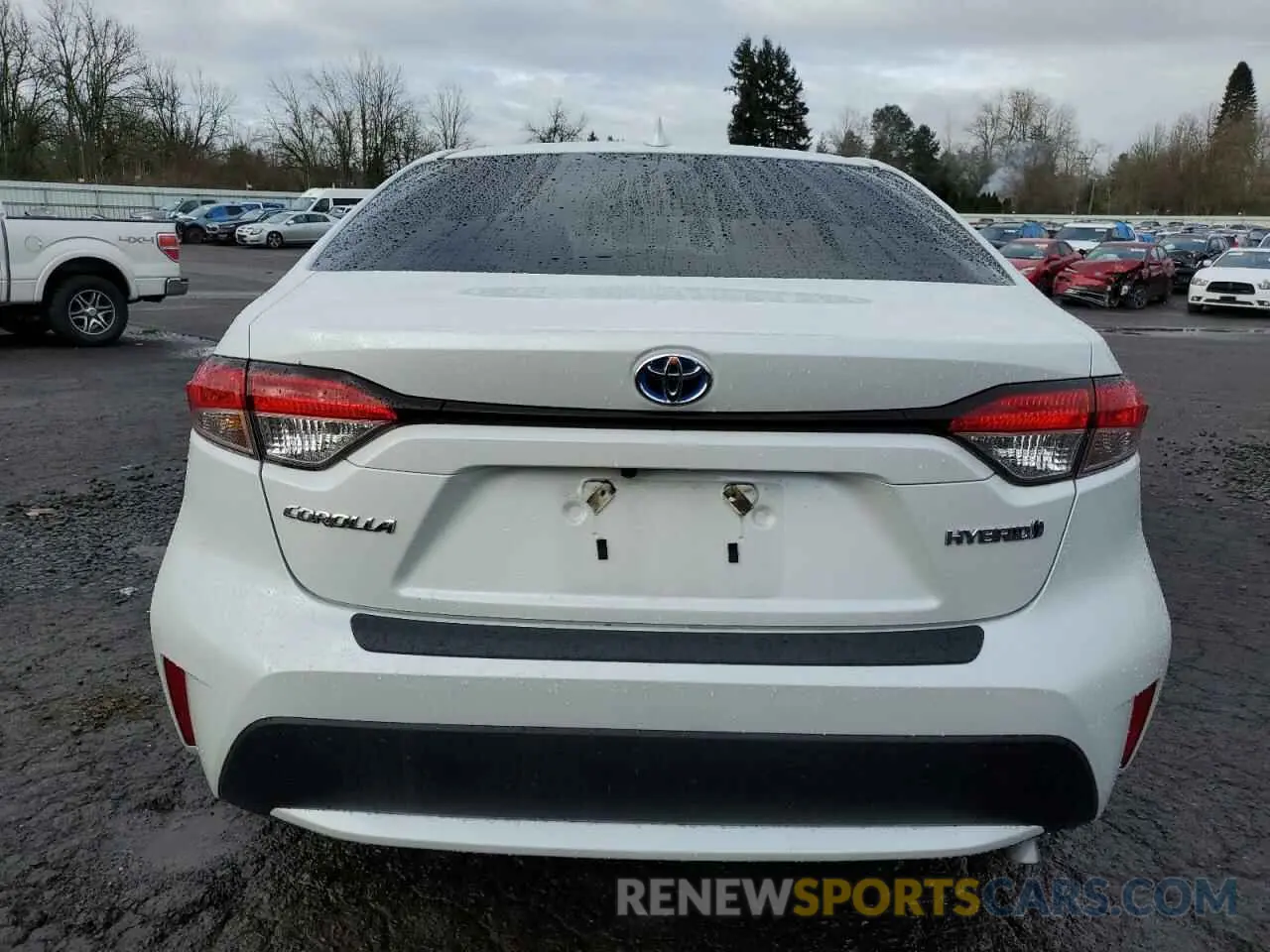 6 Photograph of a damaged car JTDEAMDE0N3014003 TOYOTA COROLLA 2022