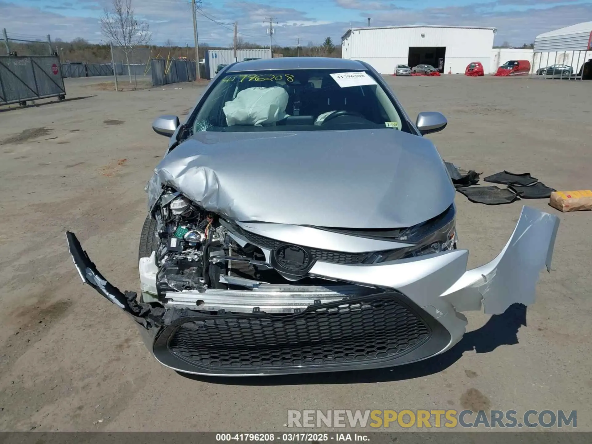 13 Photograph of a damaged car JTDEAMDE0NJ043464 TOYOTA COROLLA 2022