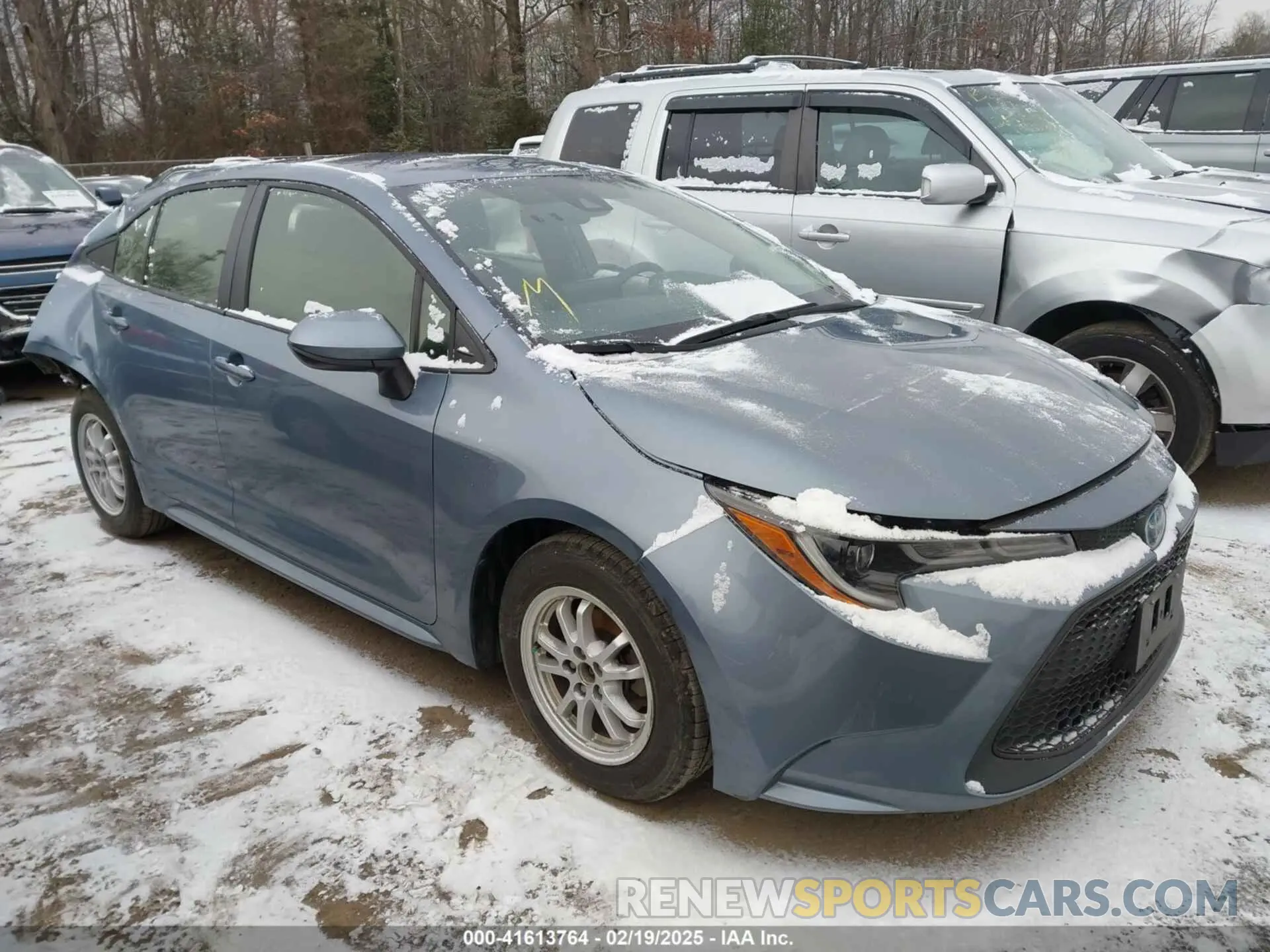 1 Photograph of a damaged car JTDEAMDE0NJ045716 TOYOTA COROLLA 2022