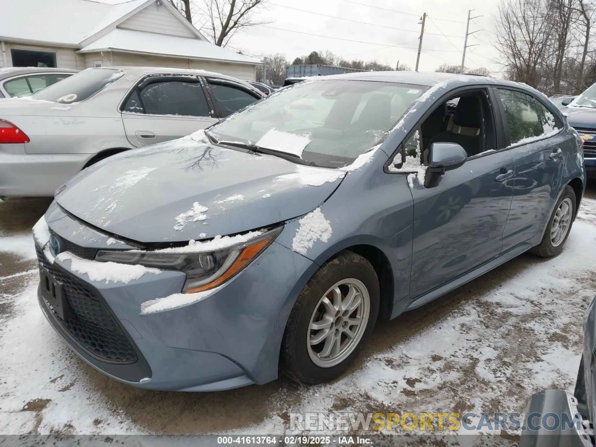 2 Photograph of a damaged car JTDEAMDE0NJ045716 TOYOTA COROLLA 2022