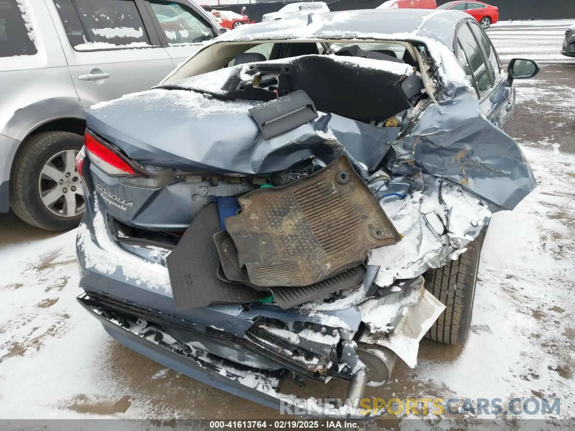 6 Photograph of a damaged car JTDEAMDE0NJ045716 TOYOTA COROLLA 2022