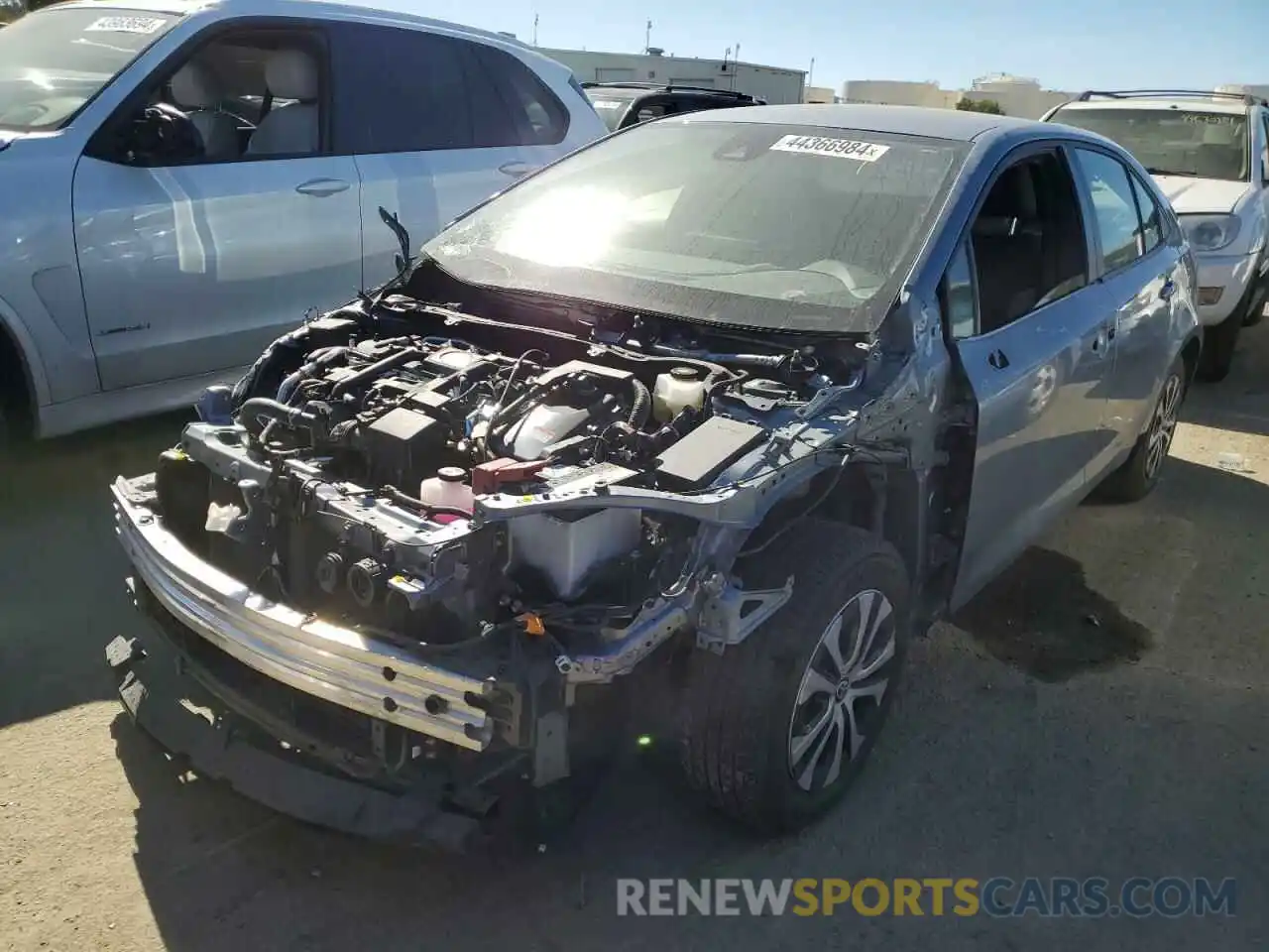 1 Photograph of a damaged car JTDEAMDE0NJ046851 TOYOTA COROLLA 2022