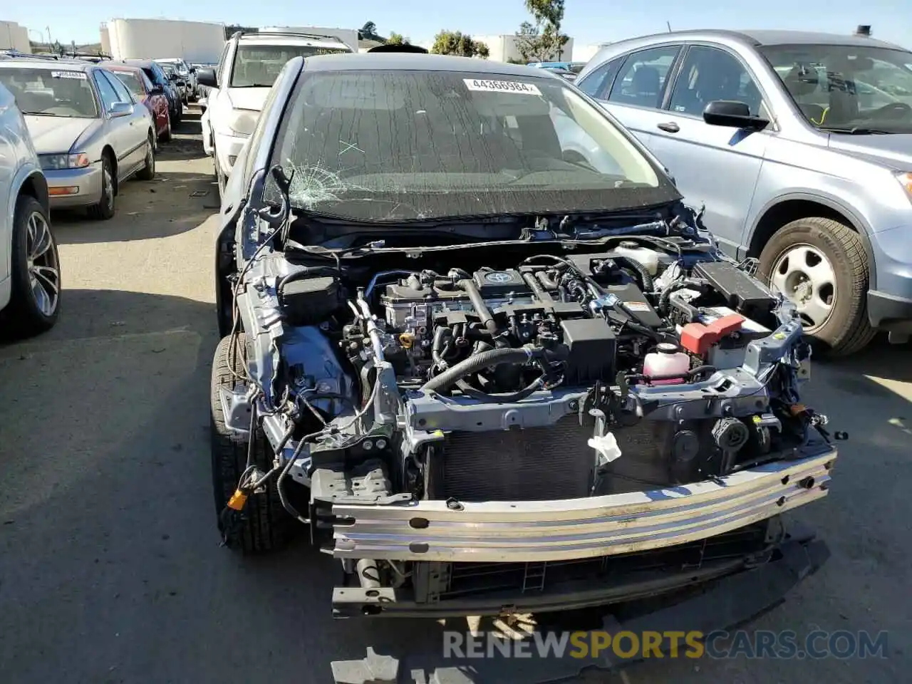 5 Photograph of a damaged car JTDEAMDE0NJ046851 TOYOTA COROLLA 2022