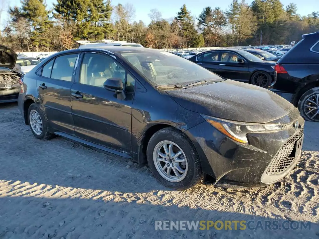 4 Photograph of a damaged car JTDEAMDE0NJ047725 TOYOTA COROLLA 2022