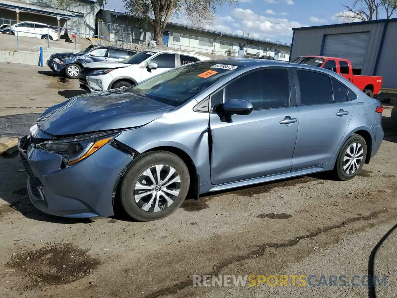 1 Photograph of a damaged car JTDEAMDE0NJ053122 TOYOTA COROLLA 2022