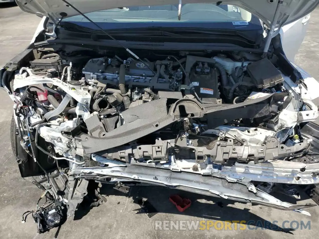 12 Photograph of a damaged car JTDEAMDE0NJ054691 TOYOTA COROLLA 2022