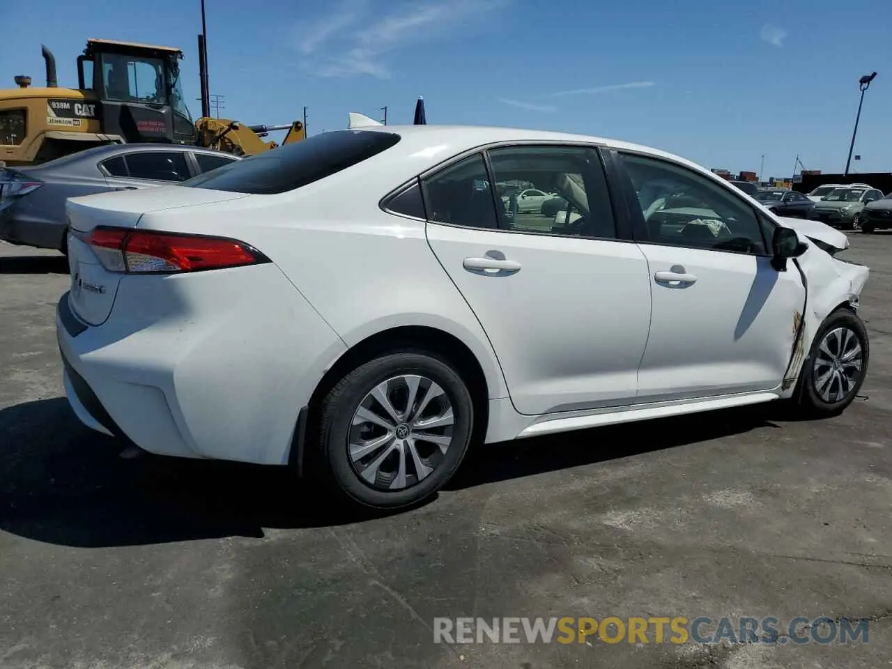 3 Photograph of a damaged car JTDEAMDE0NJ054691 TOYOTA COROLLA 2022