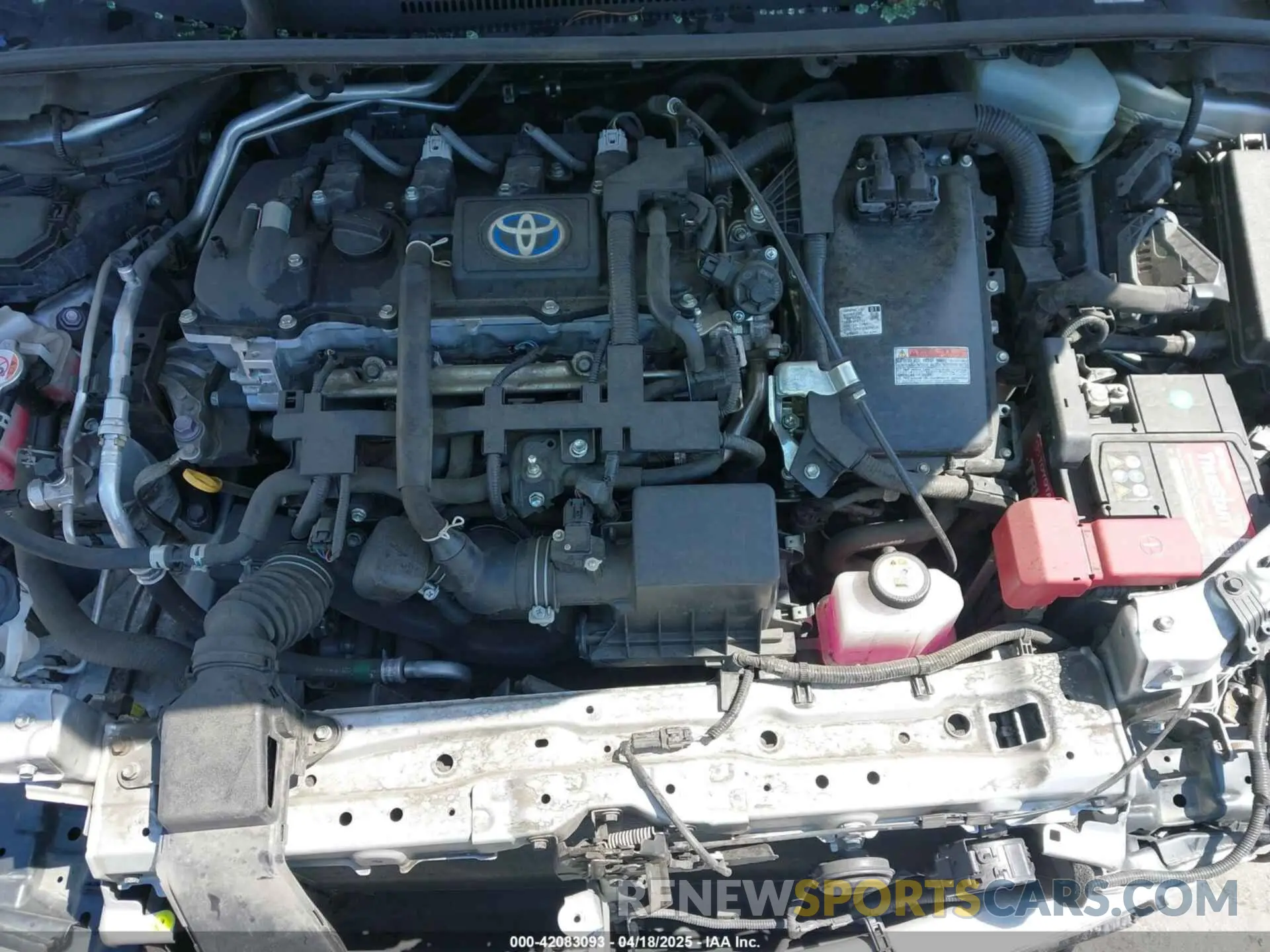 10 Photograph of a damaged car JTDEAMDE0NJ056831 TOYOTA COROLLA 2022