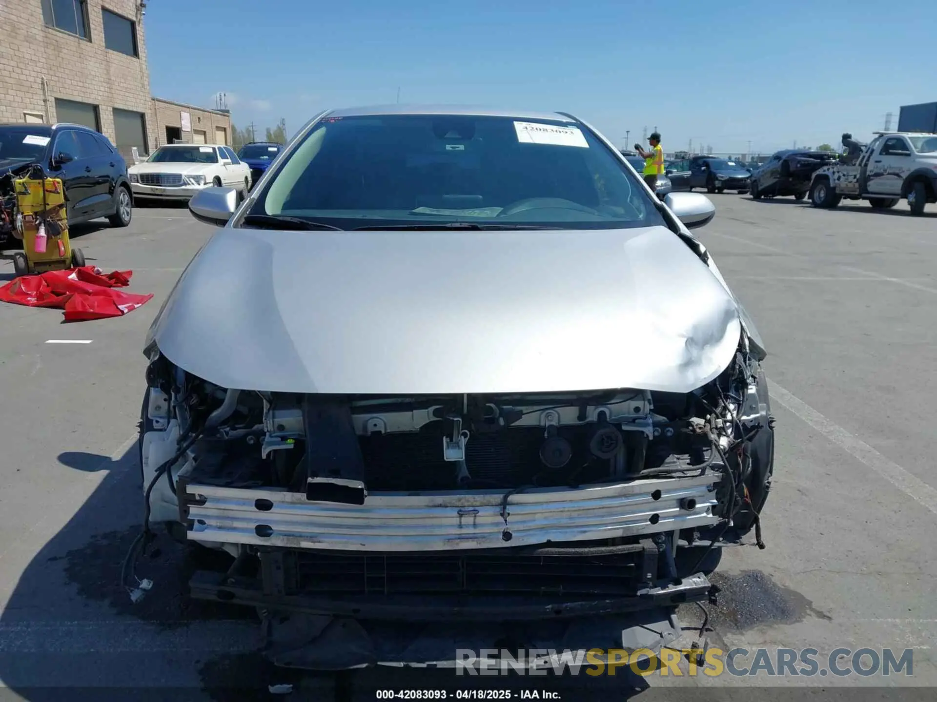13 Photograph of a damaged car JTDEAMDE0NJ056831 TOYOTA COROLLA 2022
