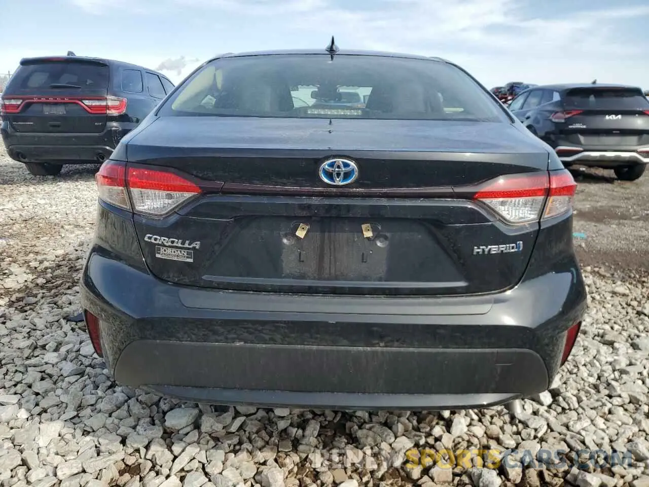 6 Photograph of a damaged car JTDEAMDE0NJ057039 TOYOTA COROLLA 2022