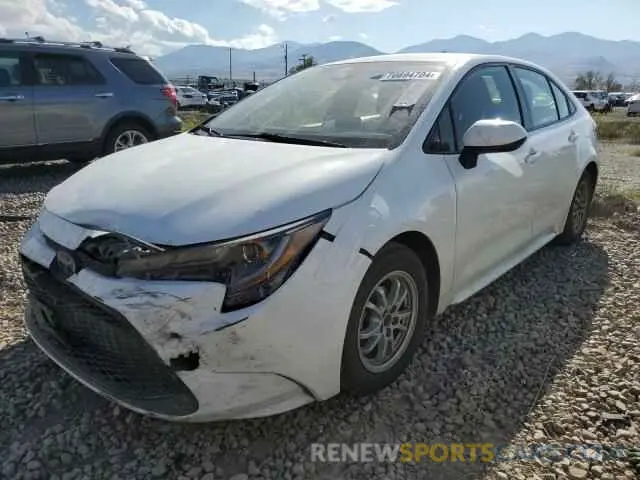 1 Photograph of a damaged car JTDEAMDE1NJ036409 TOYOTA COROLLA 2022