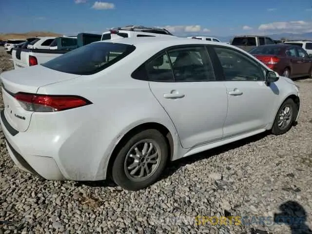 3 Photograph of a damaged car JTDEAMDE1NJ036409 TOYOTA COROLLA 2022