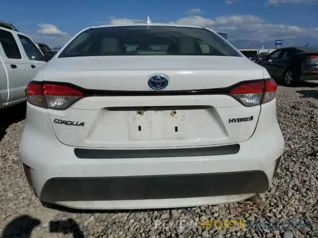 6 Photograph of a damaged car JTDEAMDE1NJ036409 TOYOTA COROLLA 2022