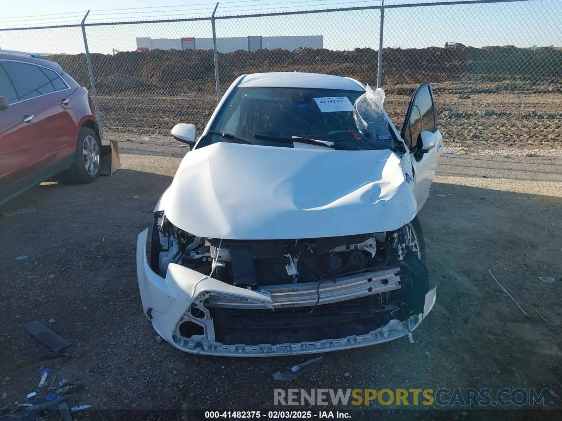 12 Photograph of a damaged car JTDEAMDE1NJ037740 TOYOTA COROLLA 2022