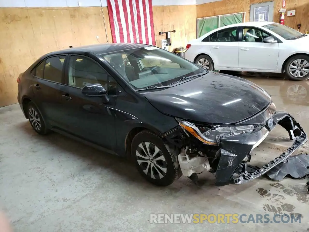 4 Photograph of a damaged car JTDEAMDE1NJ038998 TOYOTA COROLLA 2022
