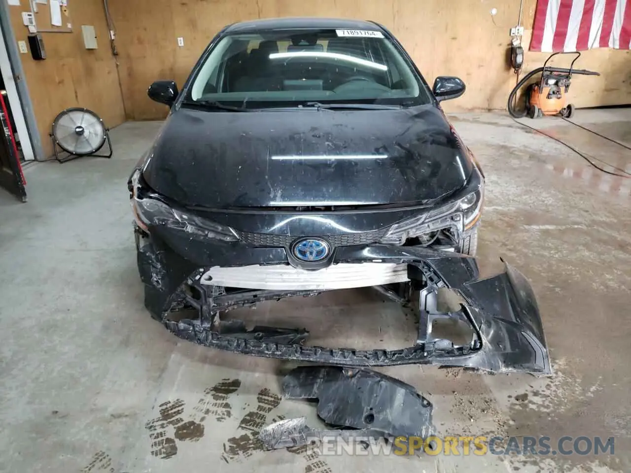 5 Photograph of a damaged car JTDEAMDE1NJ038998 TOYOTA COROLLA 2022