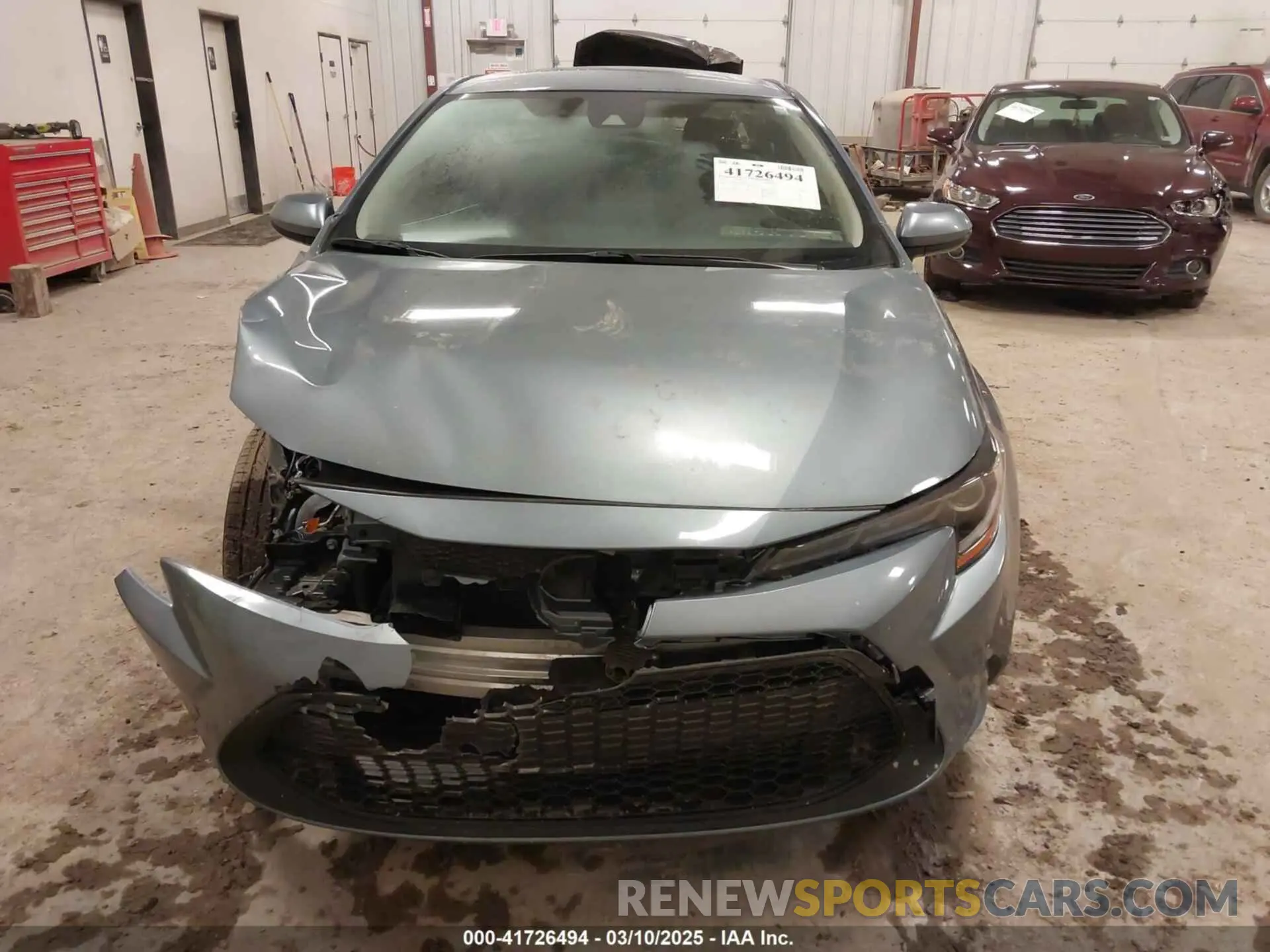 12 Photograph of a damaged car JTDEAMDE1NJ043697 TOYOTA COROLLA 2022