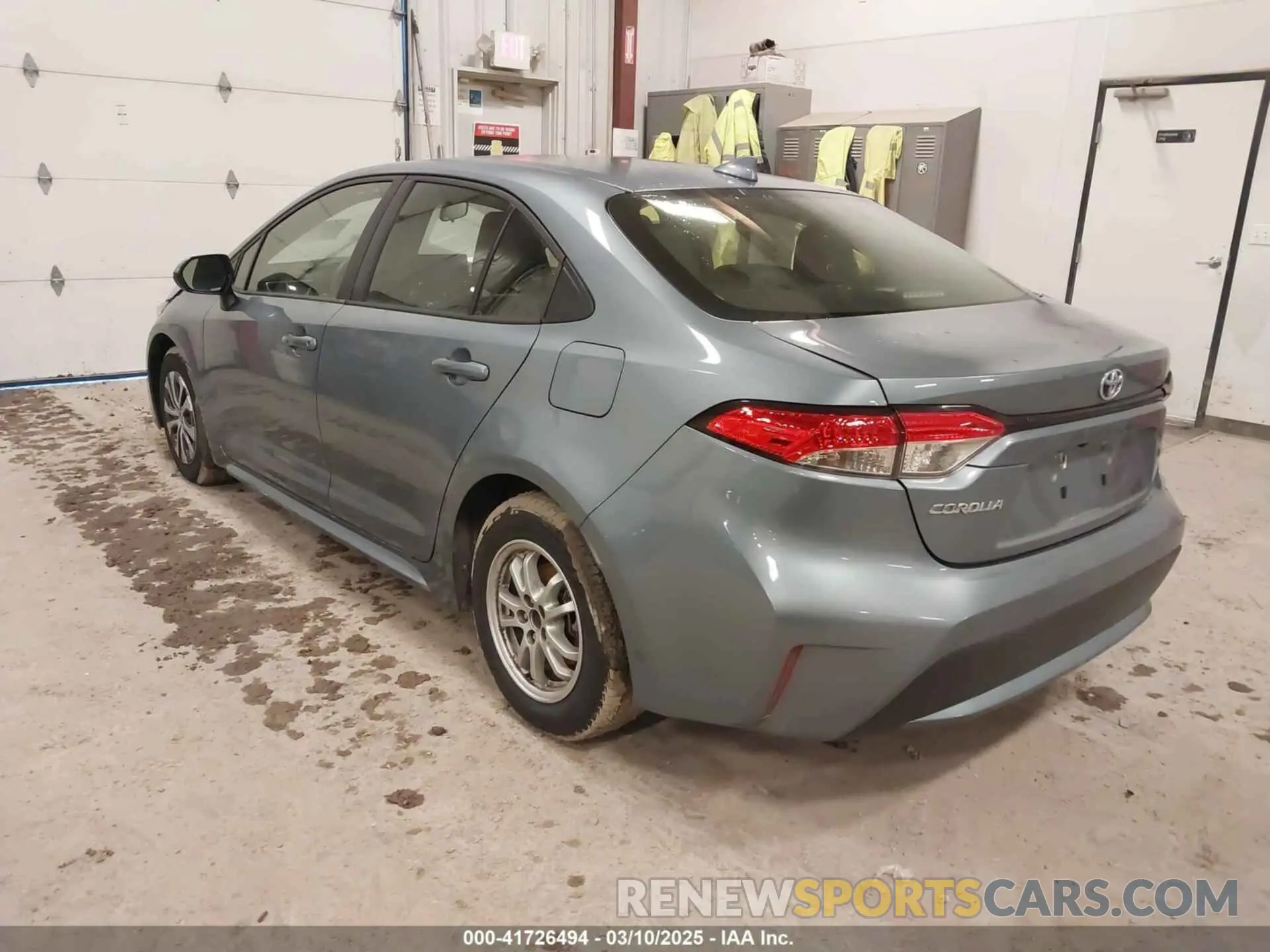 3 Photograph of a damaged car JTDEAMDE1NJ043697 TOYOTA COROLLA 2022